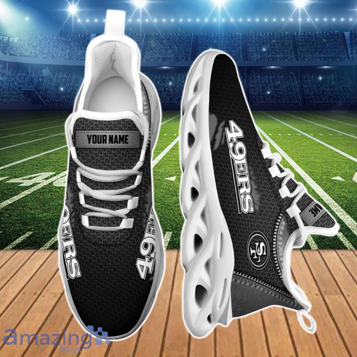 San Francisco 49ers NFL Clunky Max Soul Shoes Custom Name Best