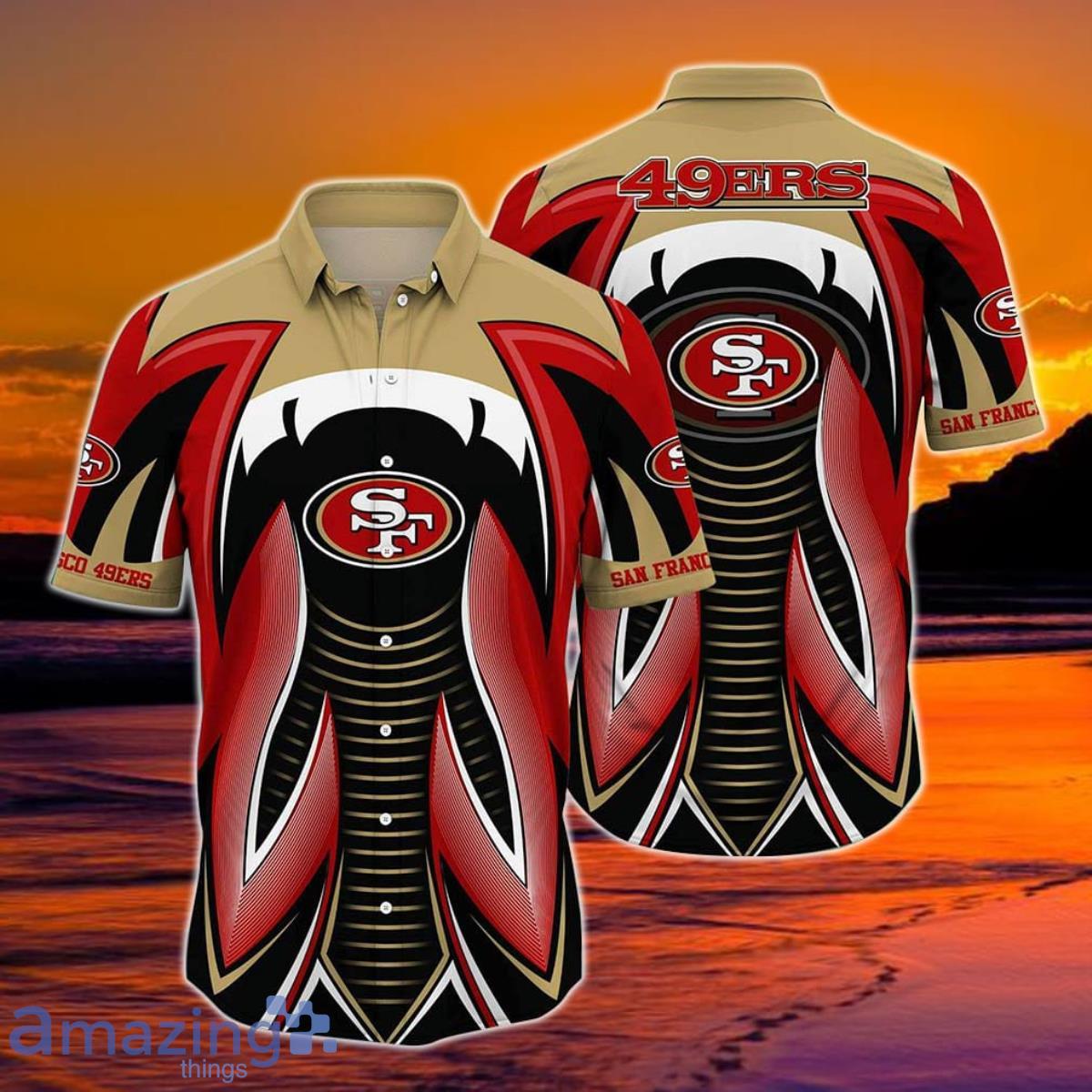 49ers button down shirt