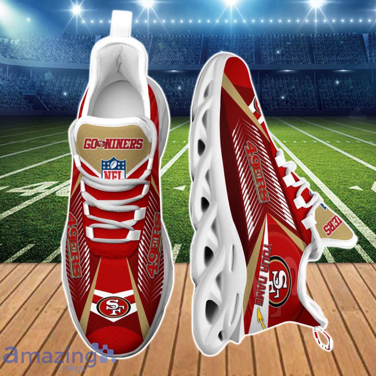 San Francisco 49Ers NFL Cool Max Soul Shoes Custom Name For Fans