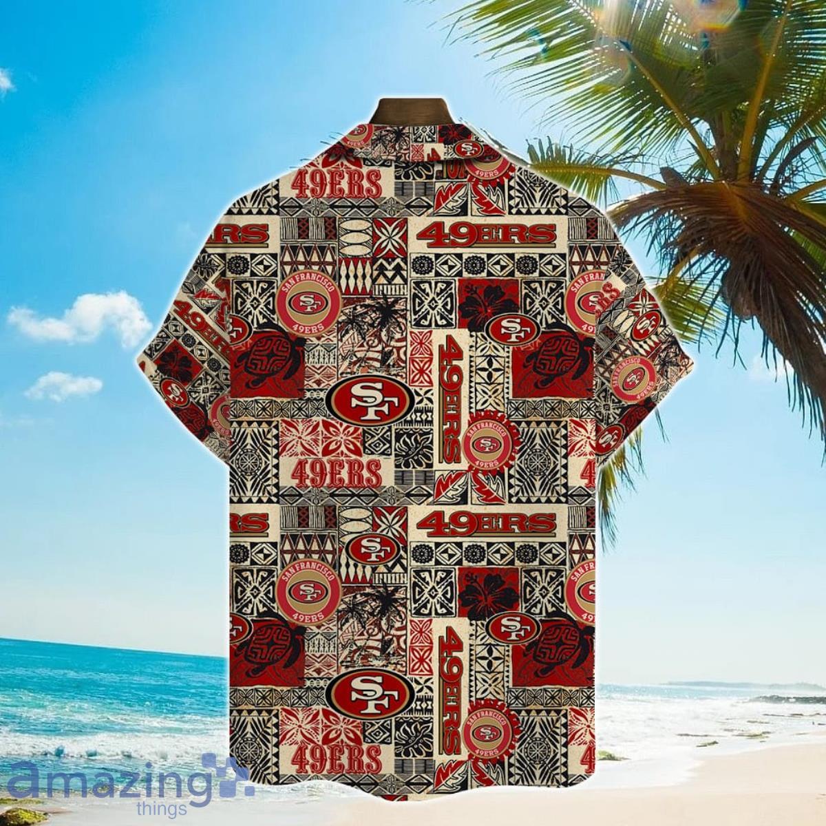 NFL San Francisco 49ers Hawaiian Shirt Beach Gift For Friend