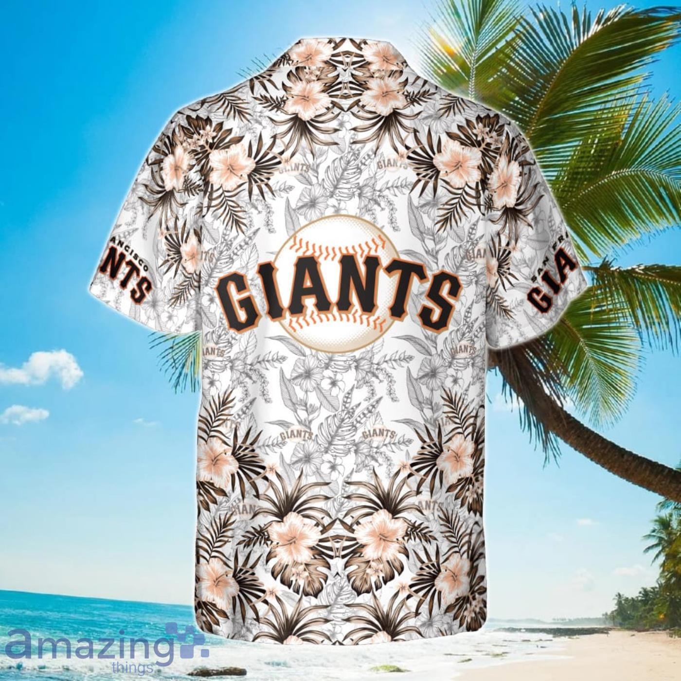 NEW FASHION 2023 San Francisco Giants Hawaiian Shirt flower summer