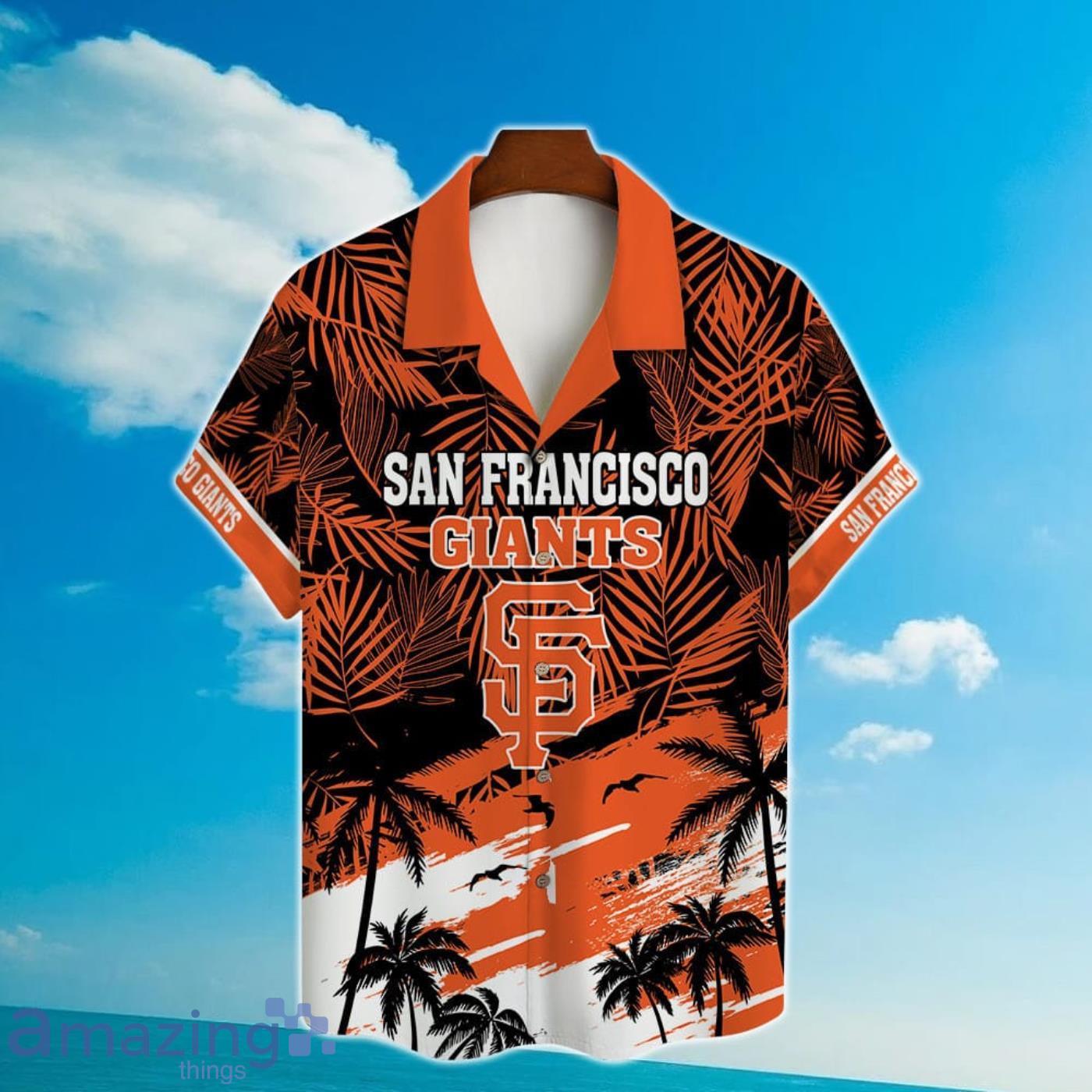 Orange Tropical Beach MLB Baseball San Francisco Giants Hawaiian Shirt -  Shirt Low Price