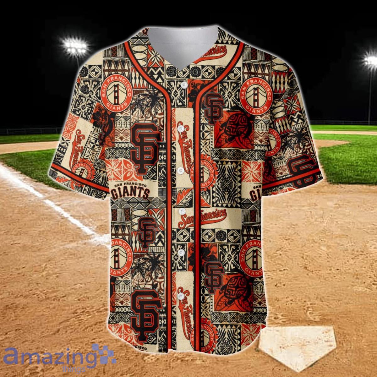 San Francisco Giants - Major League Baseball AOP Baseball Jersey Product Photo 2