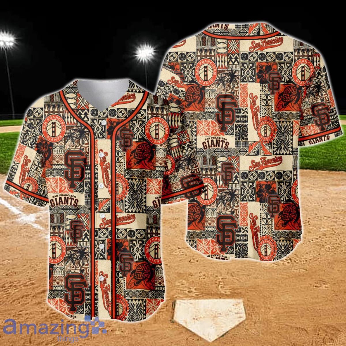 San Francisco Giants - Major League Baseball AOP Baseball Jersey Product Photo 1