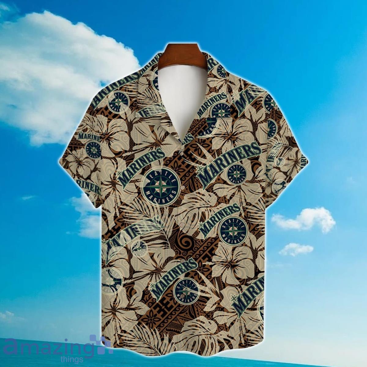 MLB Seattle Mariners Hawaiian Shirt Vintage Gift For Baseball Fans