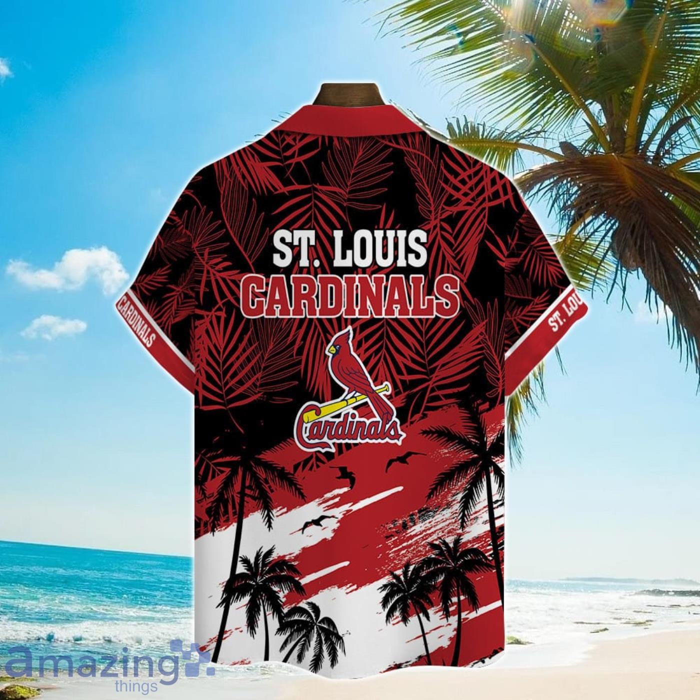 St Louis Cardinals Major League Baseball 3d Print Hawaiian Shirt