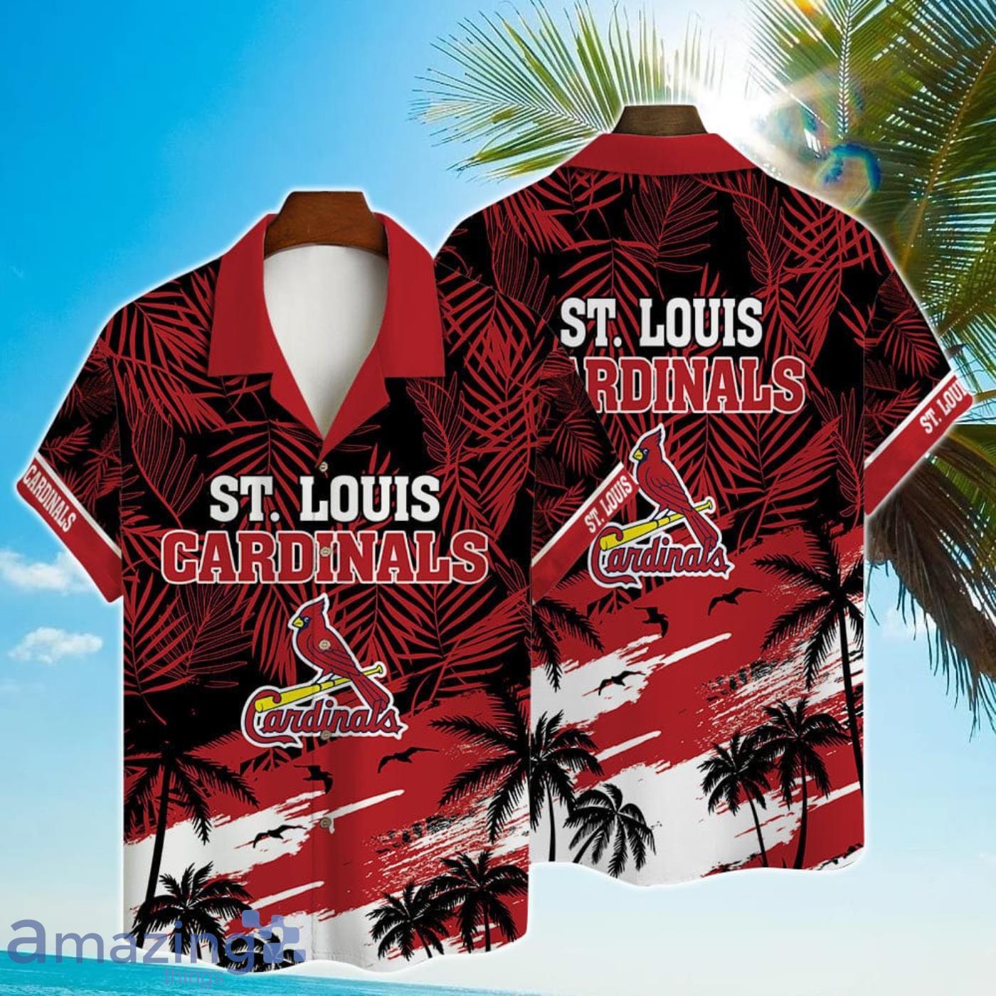 St. Louis Cardinals Major League Baseball 3D Print Hawaiian Shirt