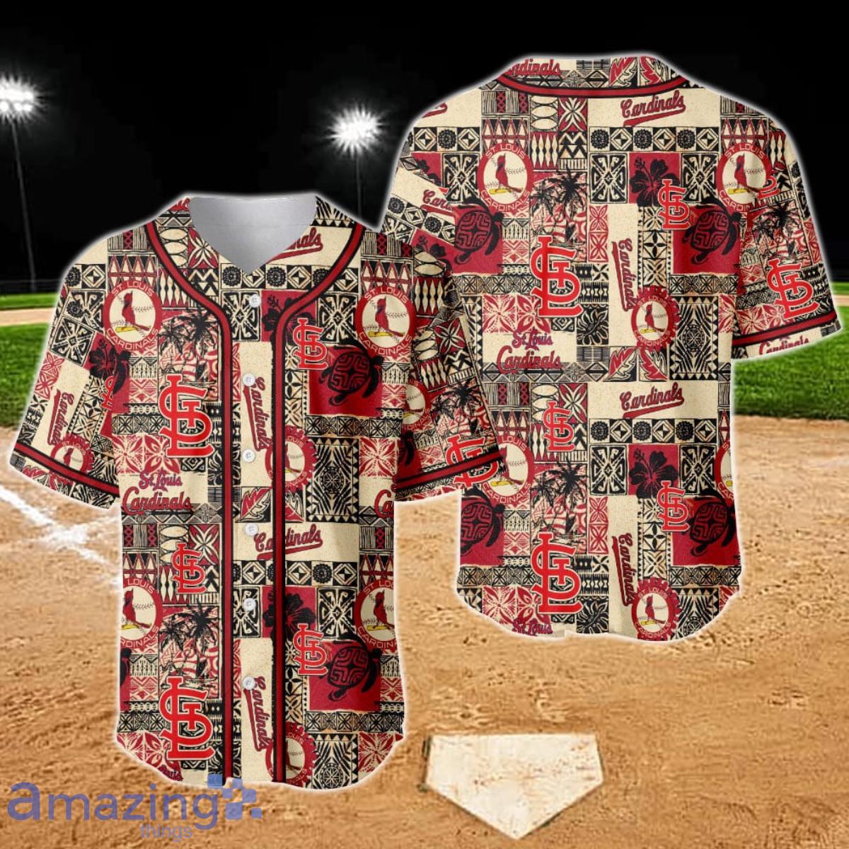 St. Louis Cardinals - Major League Baseball AOP Baseball Jersey Product Photo 1