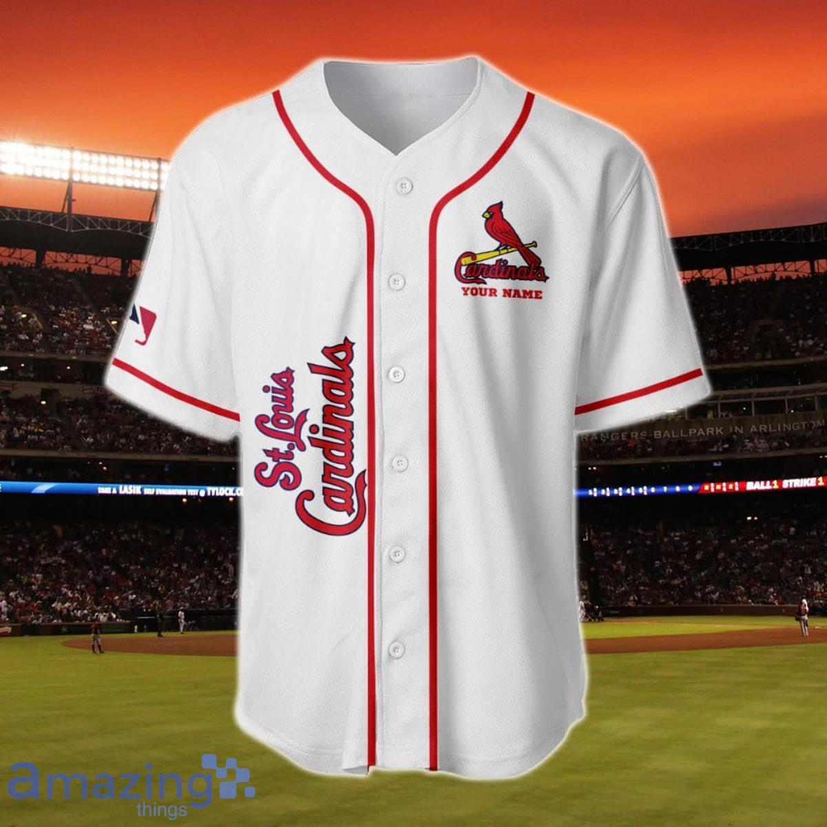 St. Louis Cardinals Jersey MLB Personalized Jersey Custom Name 