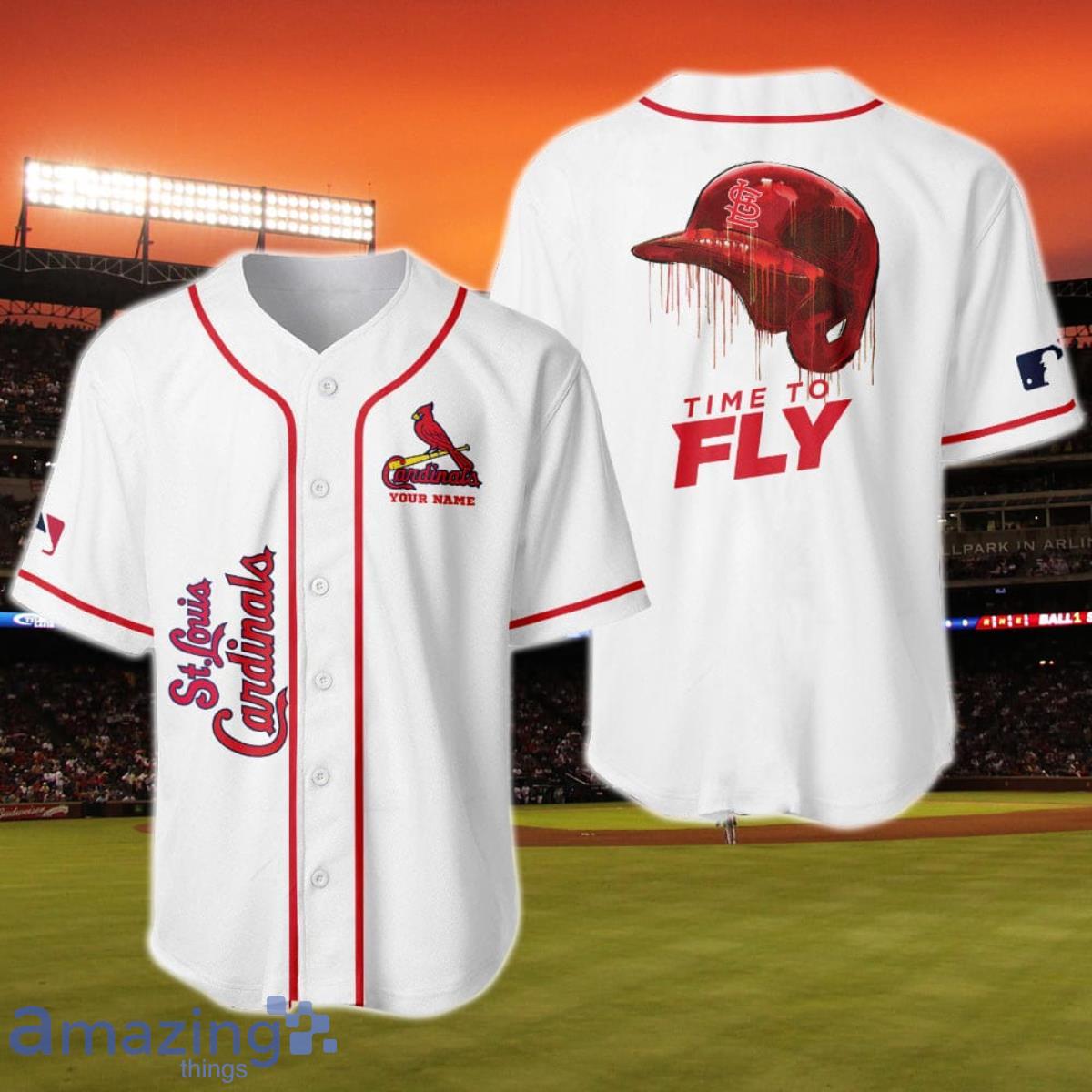 St. Louis Cardinals Major League Baseball Custom Name Baseball