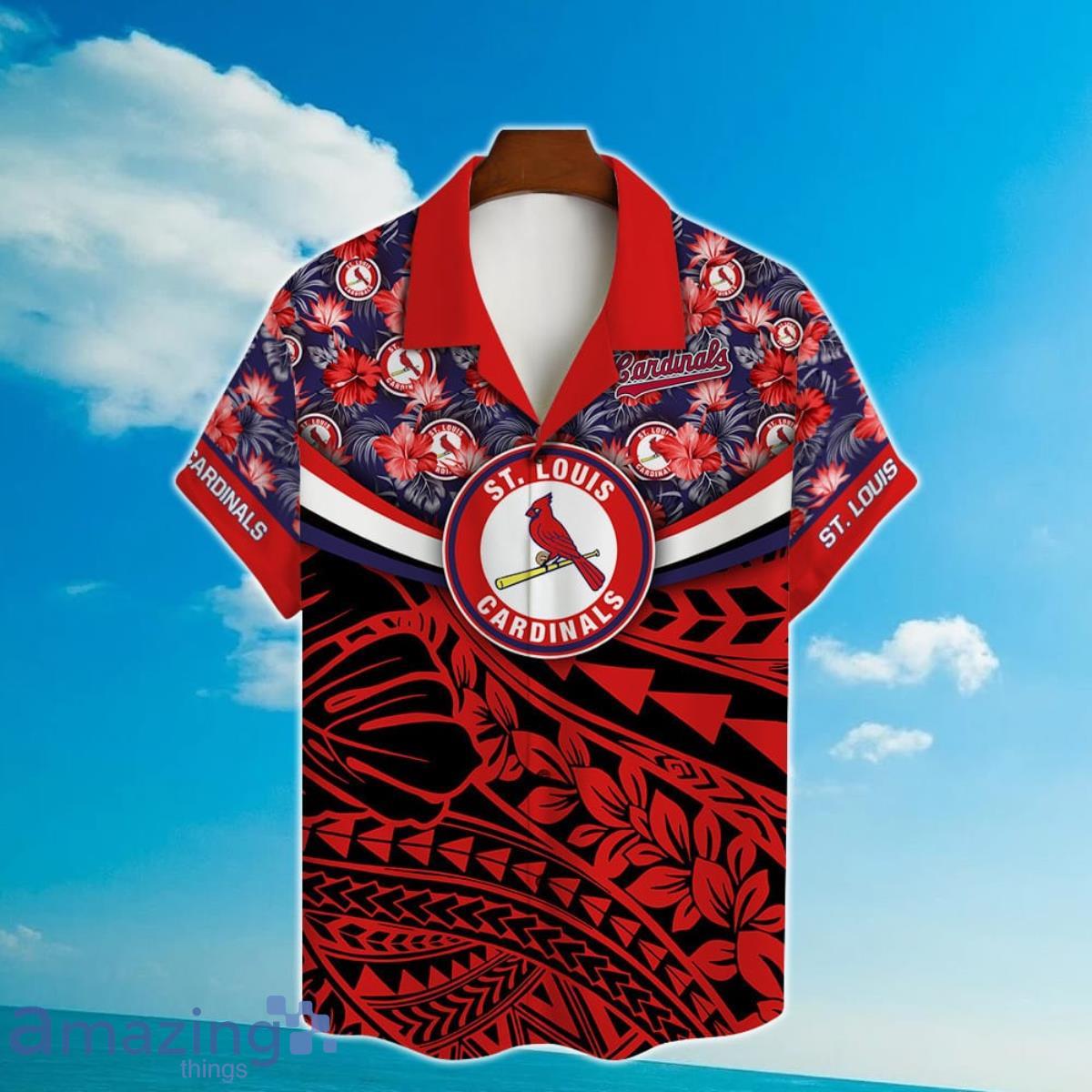 St. Louis Cardinals MLB Flower Pattern Summer Custom Nam And Number  Hawaiian Shirt - Banantees