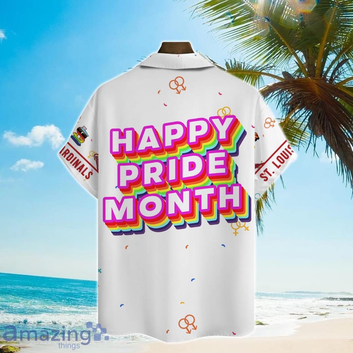 St. Louis Cardinals MLB Happy Pride Month Hawaiian Shirt For Men Women