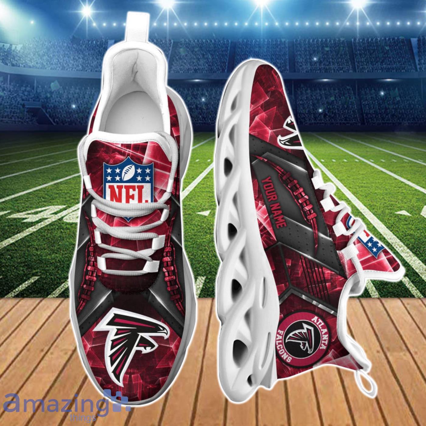 Stand Out in the Crowd Personalized Atlanta Falcons NFL Max Soul Shoes Product Photo 1