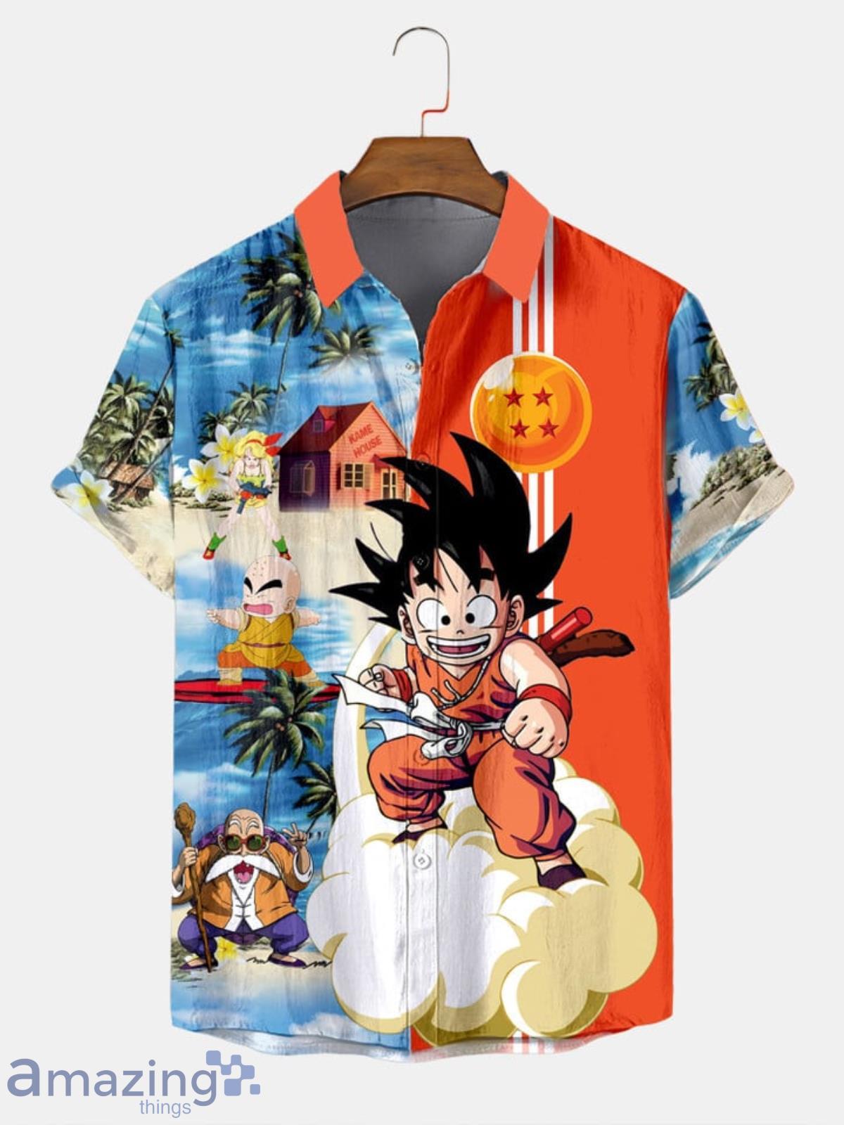 dragon ball hawaiian shirt