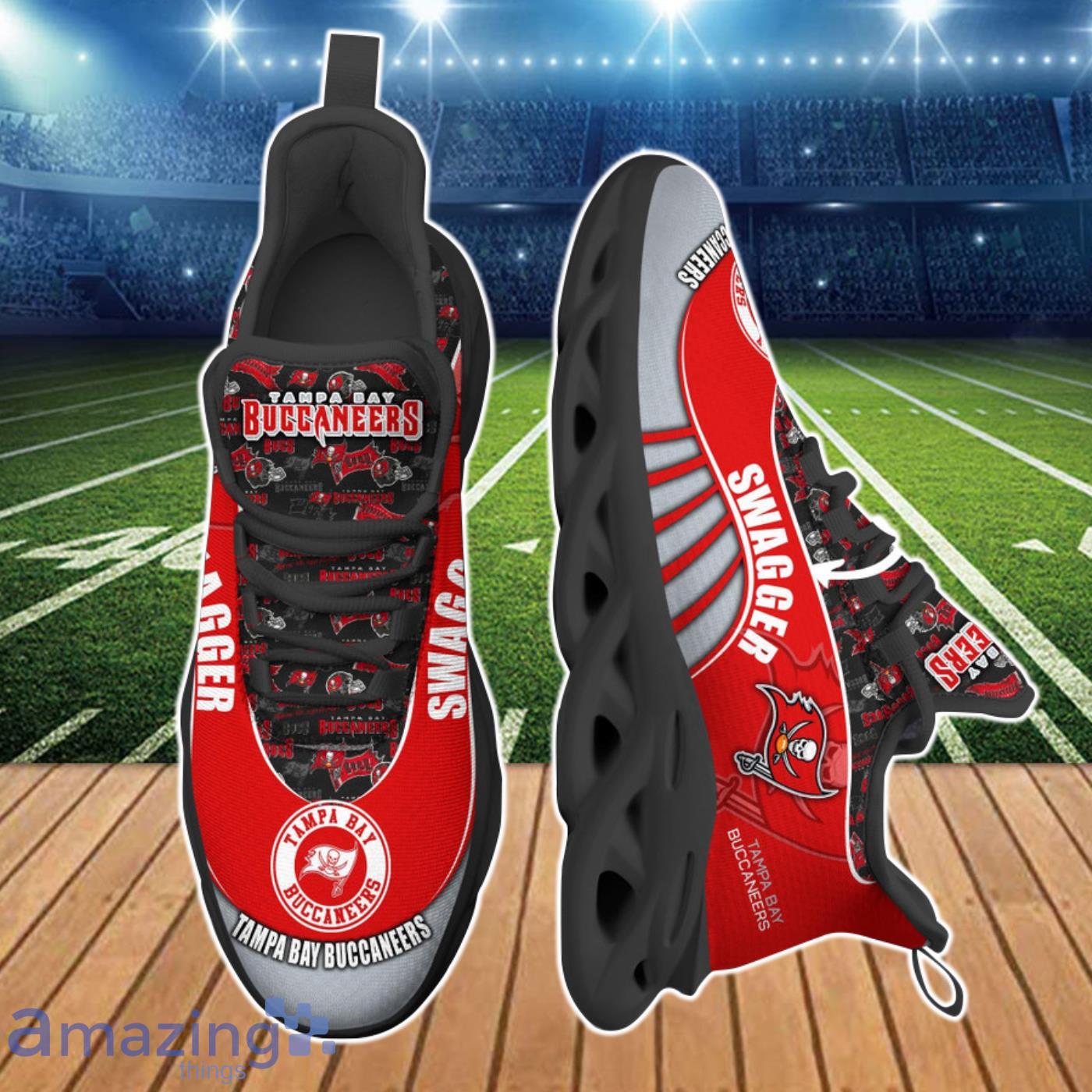 Tampa Bay Buccaneers NFL Clunky Max Soul Shoes Custom Name image Tampa Bay Buccaneers NFL Clunky Max Soul Shoes Custom Name Product Photo 2