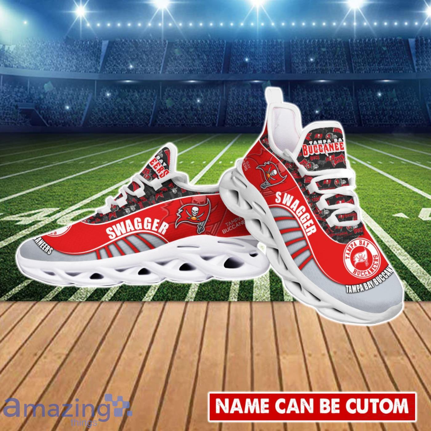 Tampa Bay Buccaneers NFL Clunky Max Soul Shoes Custom Name image Tampa Bay Buccaneers NFL Clunky Max Soul Shoes Custom Name Product Photo 3