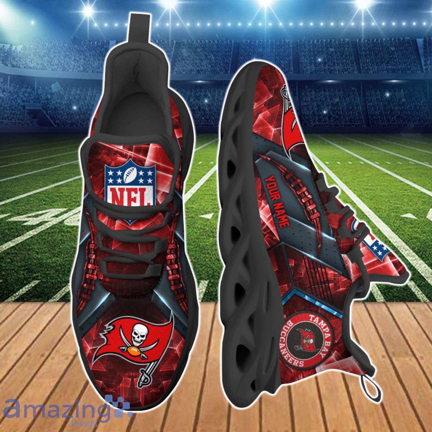 Tampa Bay Buccaneers NFL Symbol Max Soul Sneakers Sport Shoes