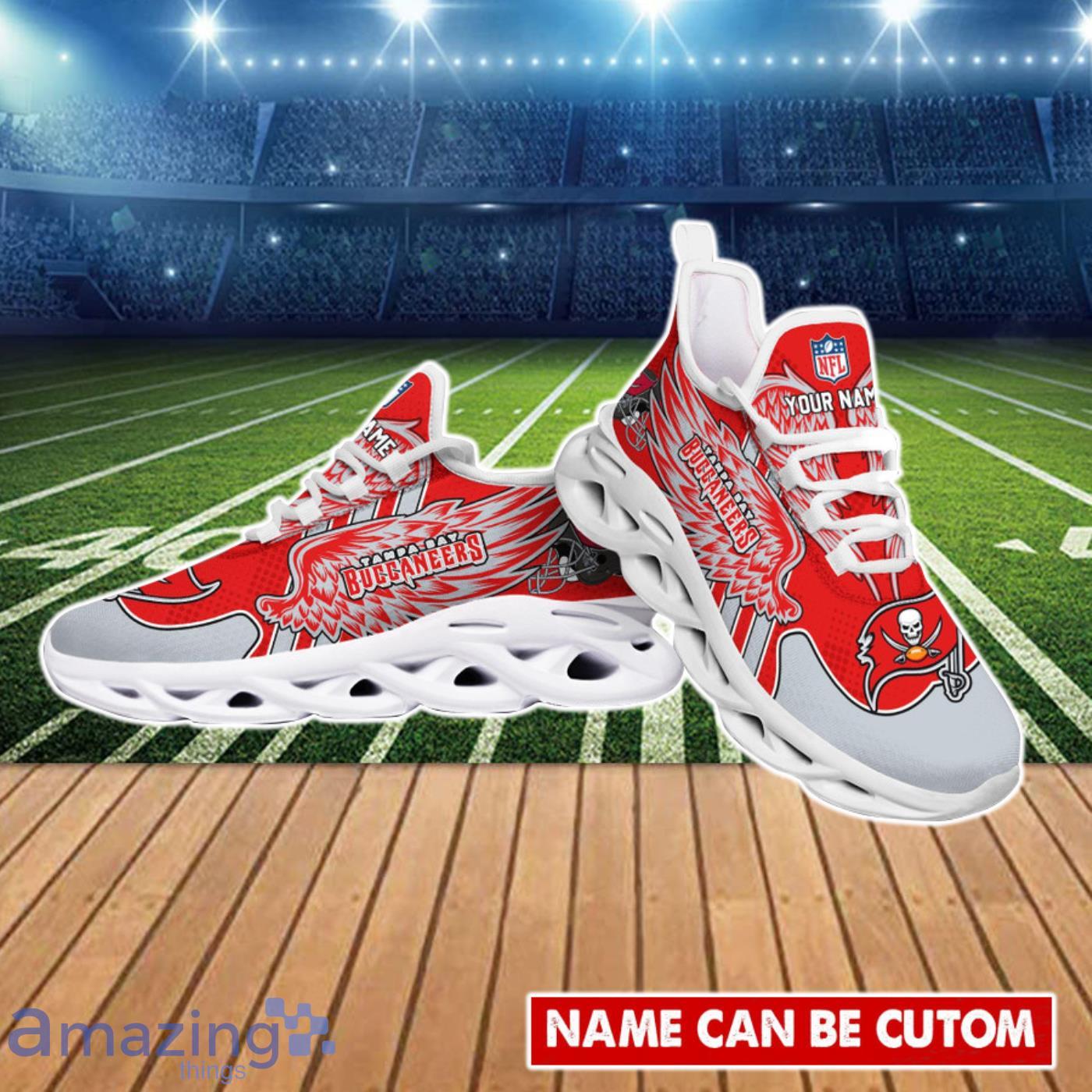 Tampa Bay Buccaneers CUSTOM Nike Air Force Shoes -  Worldwide  Shipping