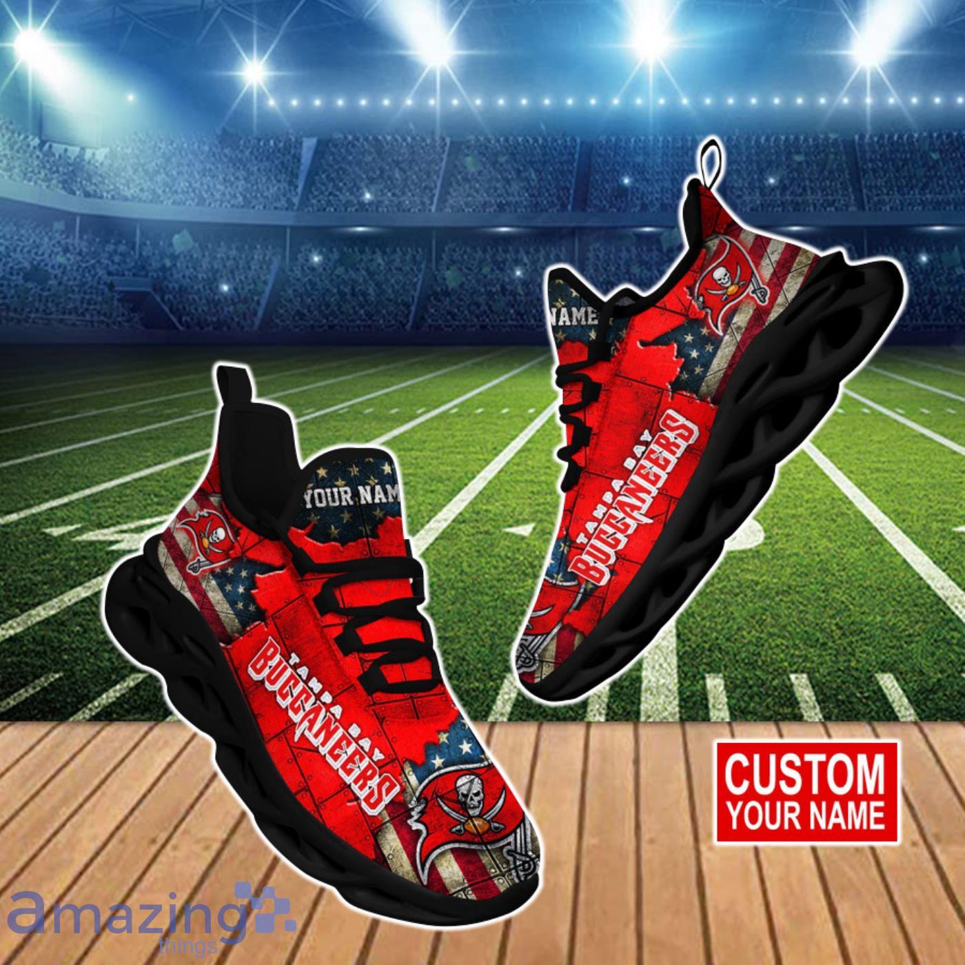 Tampa Bay Buccaneers NFL Clunky Max Soul Shoes Custom Name Unique Gift For Real Fans Product Photo 1 Tampa Bay Buccaneers NFL Clunky Max Soul Shoes Custom Name Unique Gift For Real Fans Product Photo 1