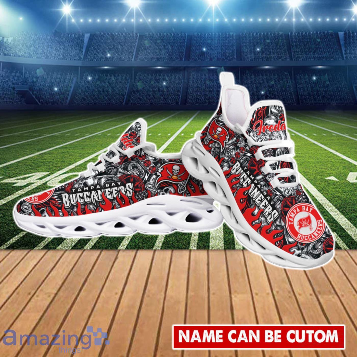 Tampa Bay Buccaneers NFL Clunky Max Soul Shoes Custom Name Unique Gift For True Fans image Tampa Bay Buccaneers NFL Clunky Max Soul Shoes Custom Name Unique Gift For True Fans Product Photo 3