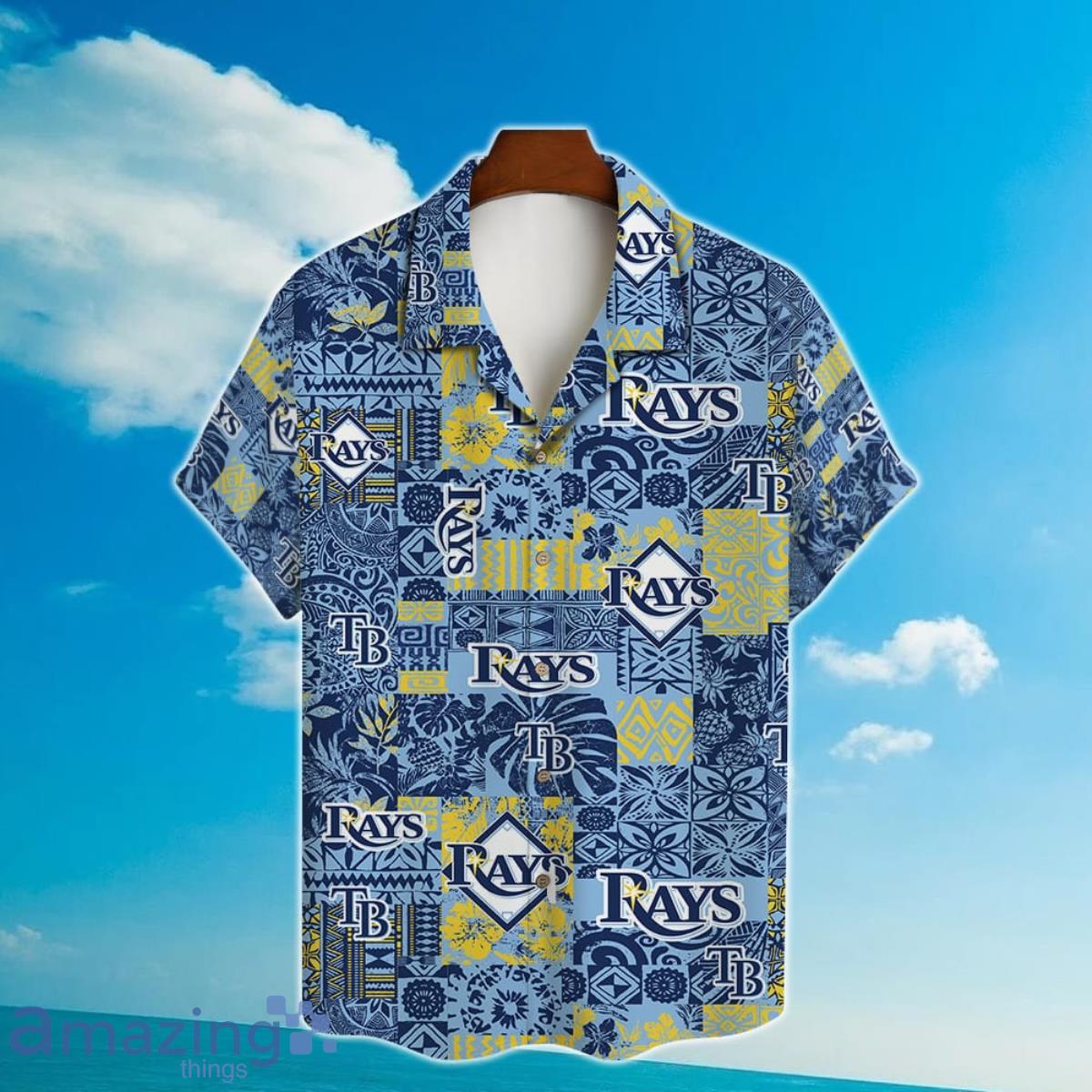 Tampa Bay Rays Major League Baseball Hawaiian Shirt with 3D