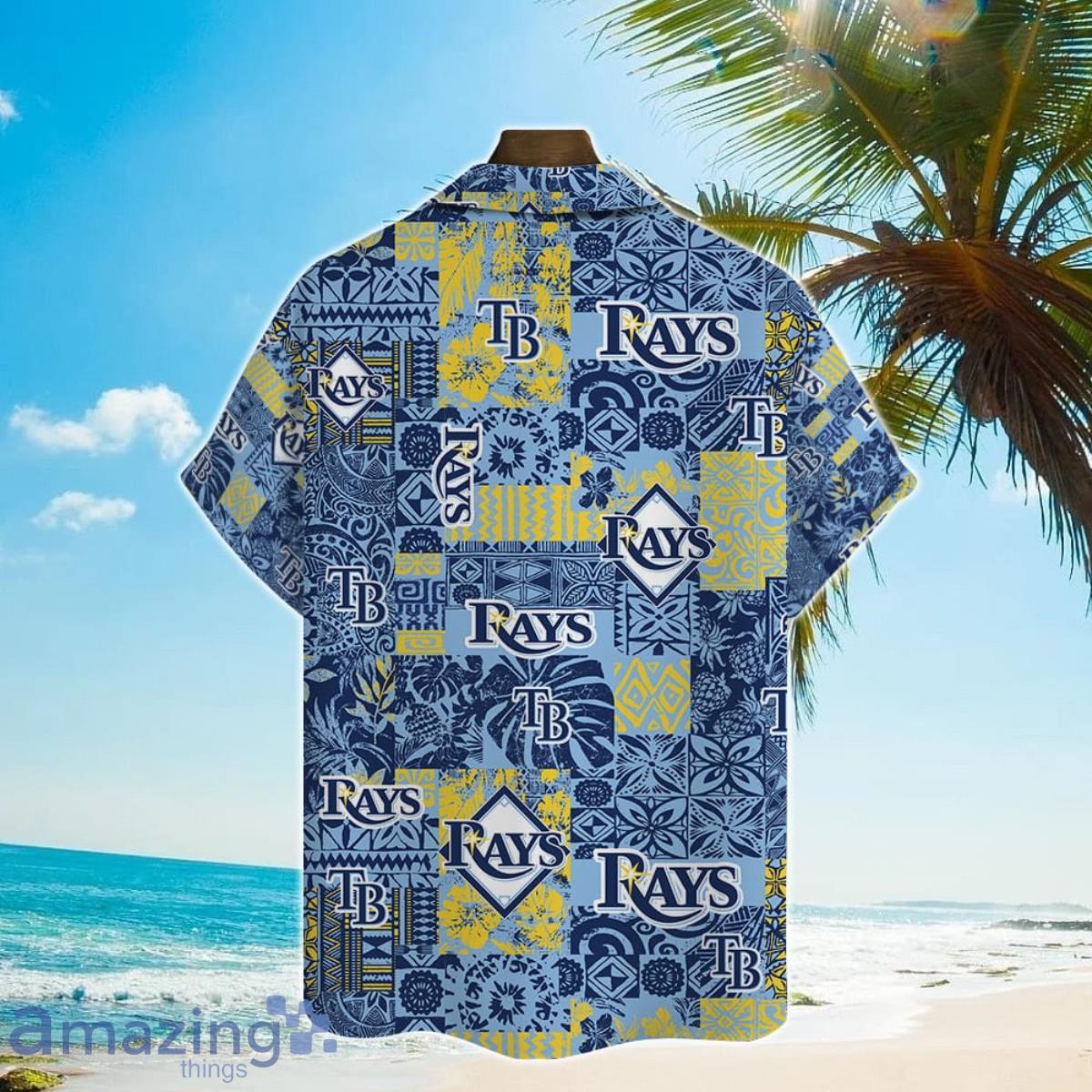 Tampa Bay Rays Major League Baseball AOP Hawaiian Shirt For Fans