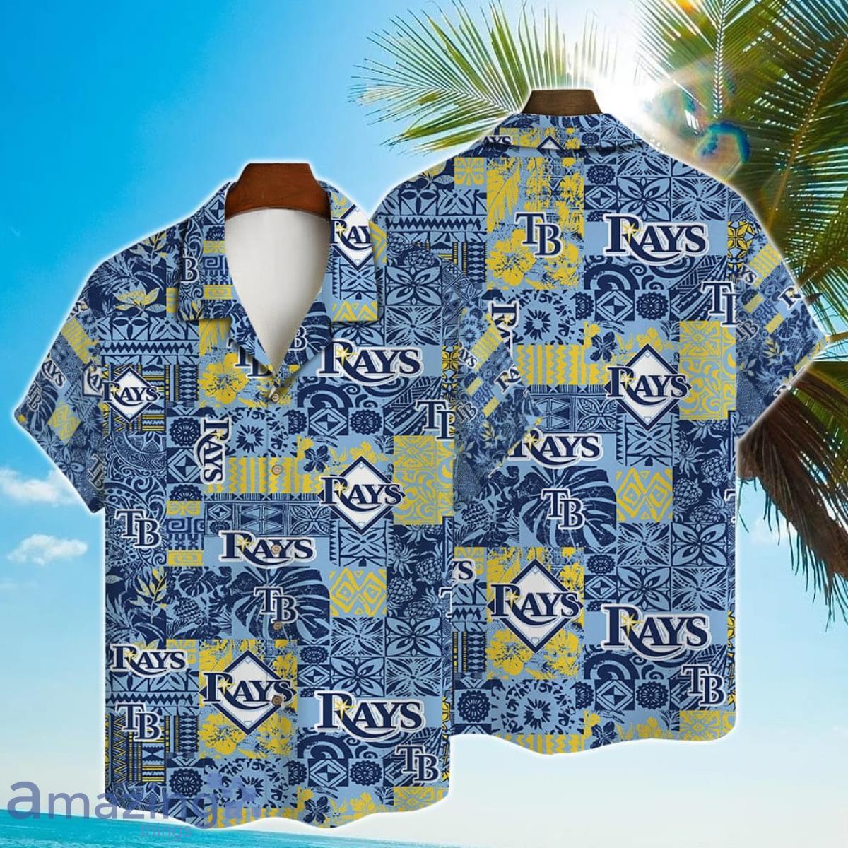 Tampa Rays Bay Pattern Major League Baseball 3D Print Hawaiian Shirt -  Freedomdesign