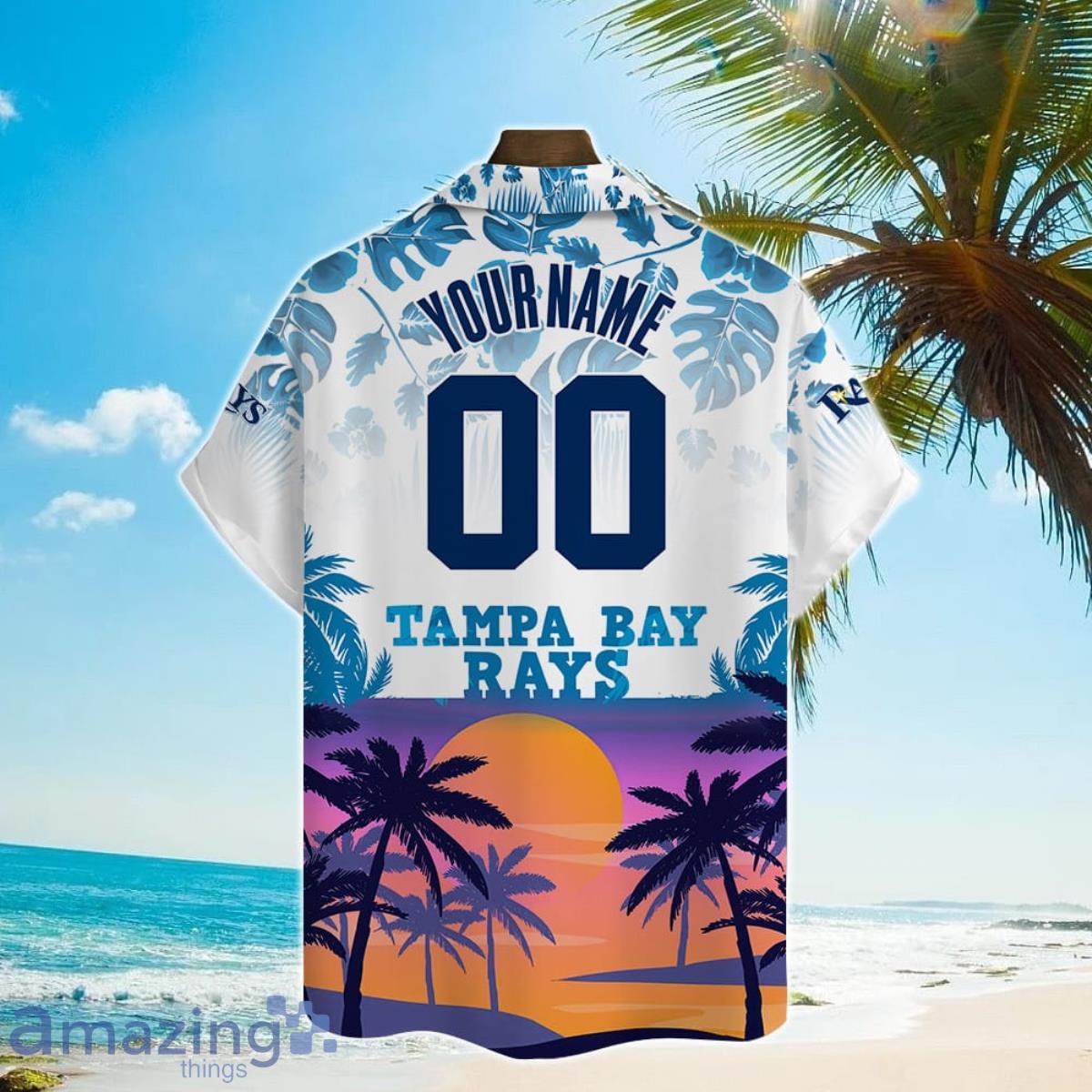 Personalized Tampa Bay Rays Custom Baseball Shirt Jsy Print Fan