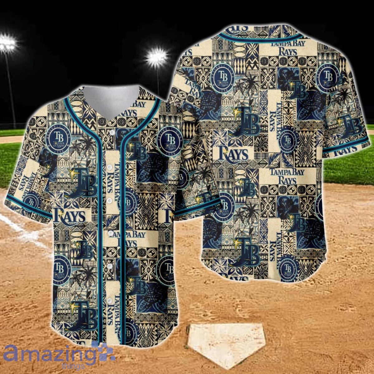 Tampa Bay Rays - Major League Baseball AOP Baseball Jersey Product Photo 1