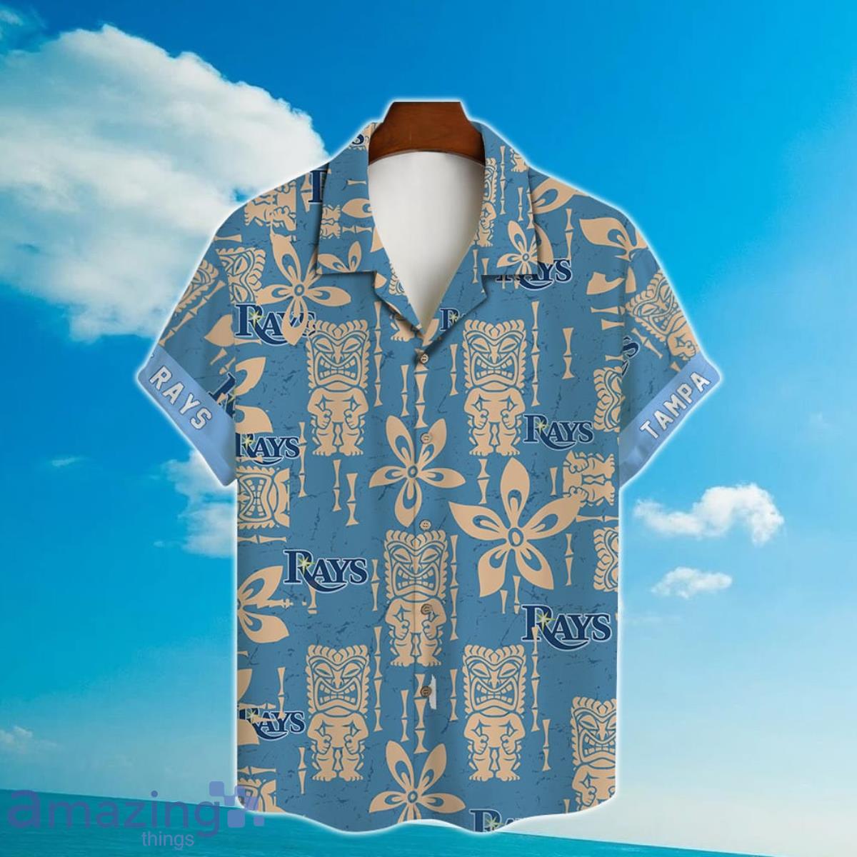 Tampa Bay Rays Major League Baseball 3D Print Hawaiian Shirt Gift