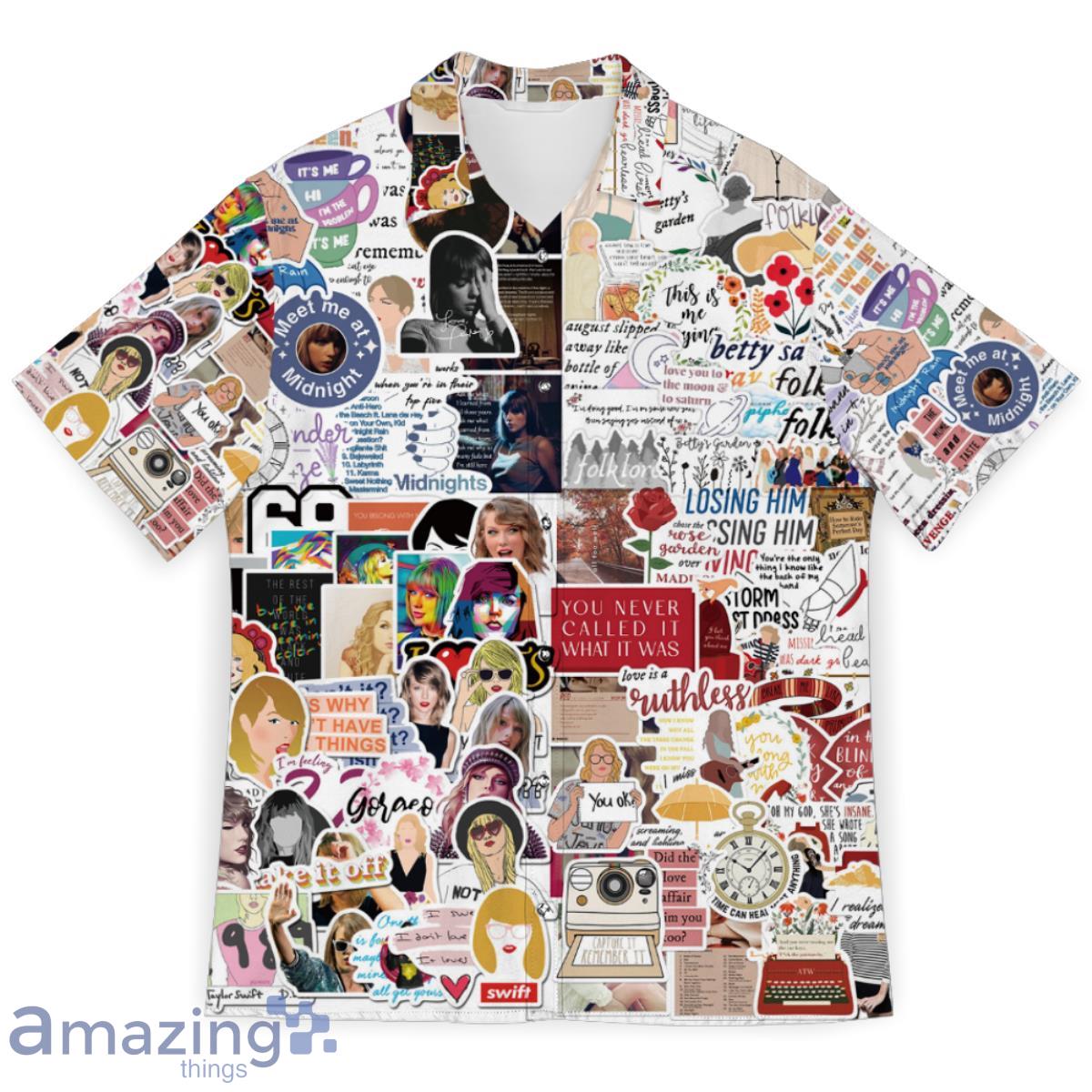 Taylor Swiftie Stickers Bundle Hawaiian Shirt