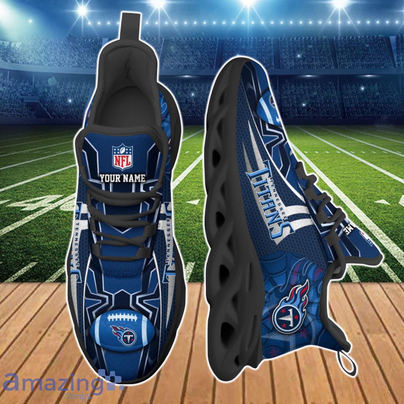 Tennessee Titans NFL Clunky Max Soul Shoes Custom Name Best Gift For Real Fans Product Photo 2