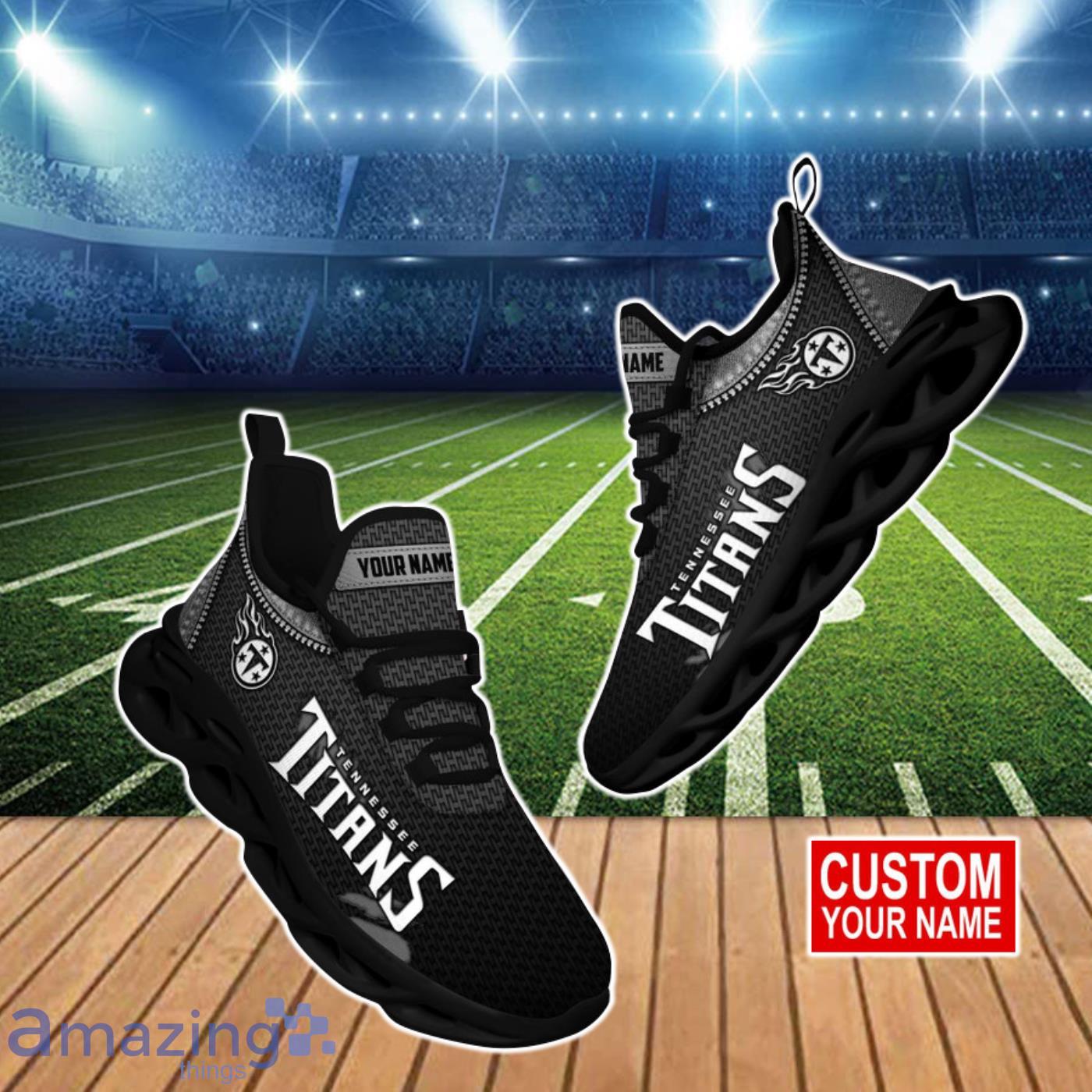 Tennessee Titans NFL Clunky Max Soul Shoes Custom Name Best Gift For True Fans Product Photo 1