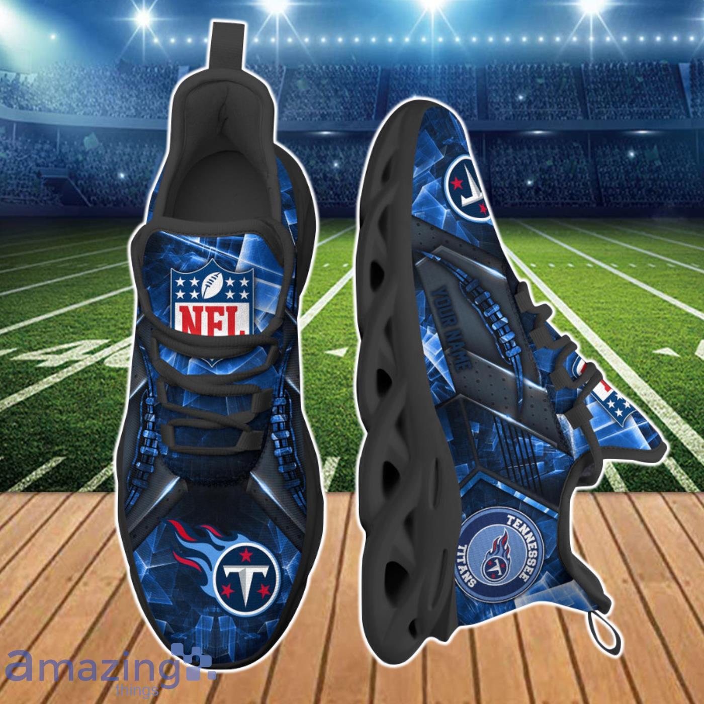 Tennessee Titans NFL Clunky Max Soul Shoes Custom Name Unique Gift For Men And Women Fans Product Photo 2