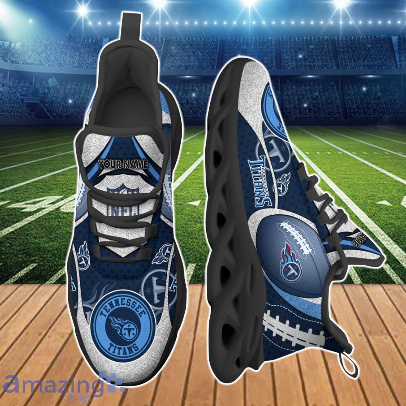 Tennessee Titans NFL Clunky Max Soul Shoes Custom Name Unique Gift For Real Fans Product Photo 2