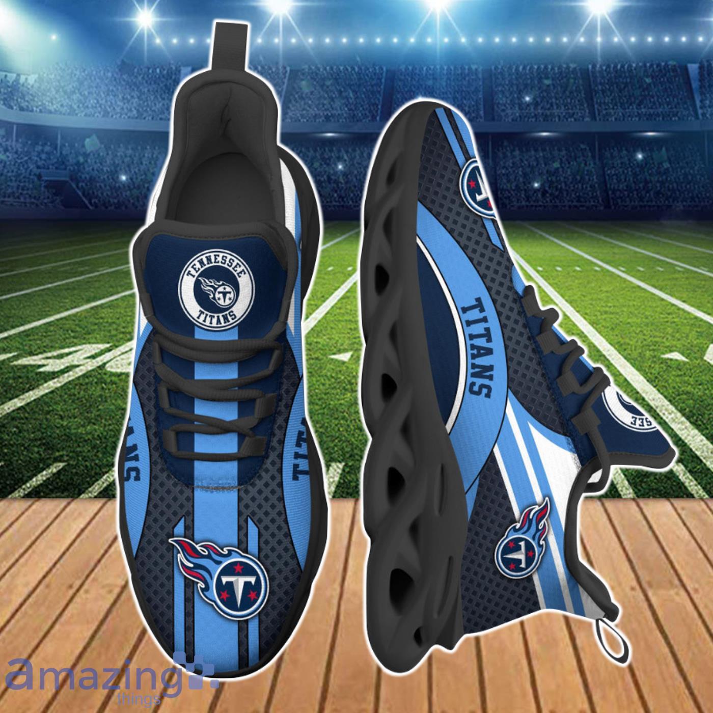 Tennessee Titans NFL Clunky Max Soul Shoes Custom Name Unique Gift For True Fans Product Photo 2