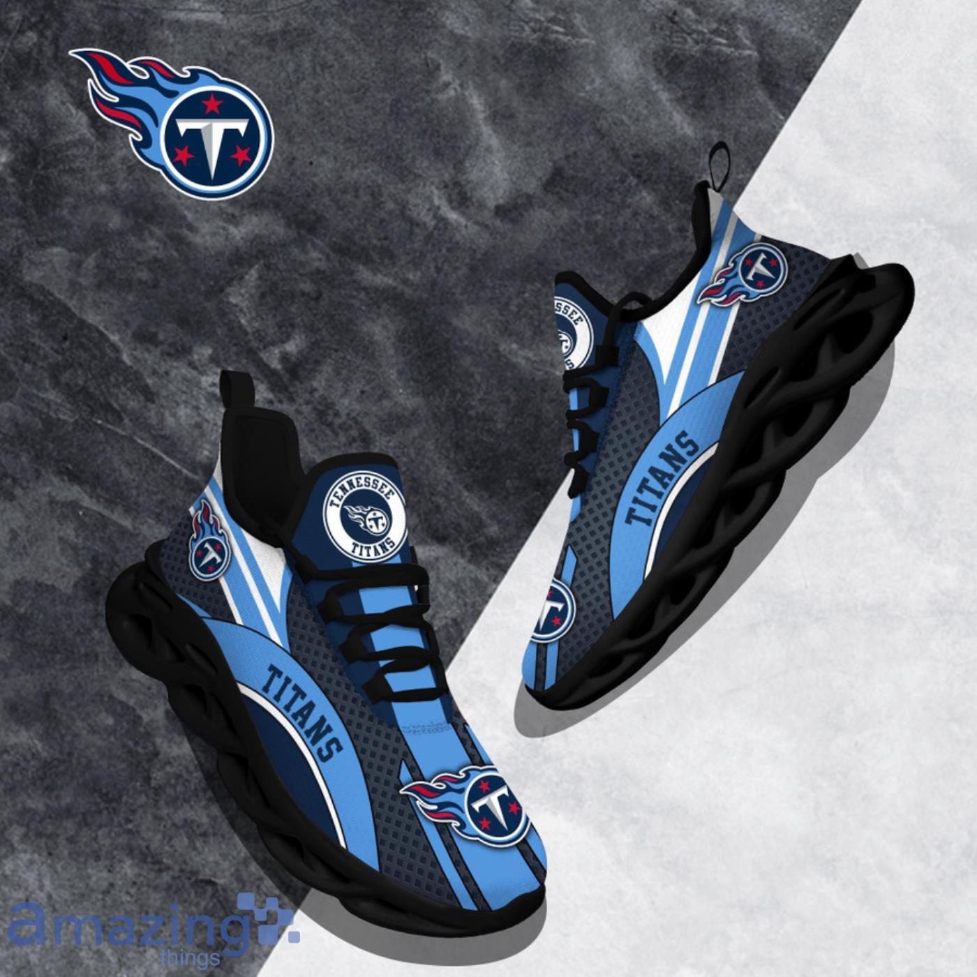 Tennessee Titans NFL Clunky Max Soul Shoes Custom Name Unique Gift For True Fans Product Photo 1