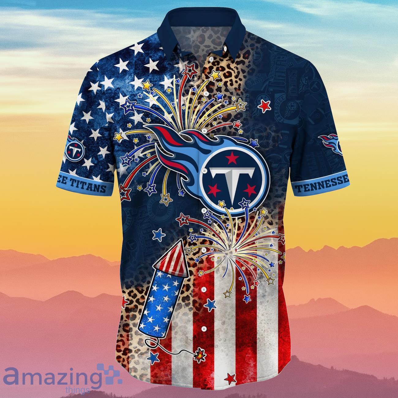 NEW Tennessee Titans NFL Hawaiian Shirt And Short