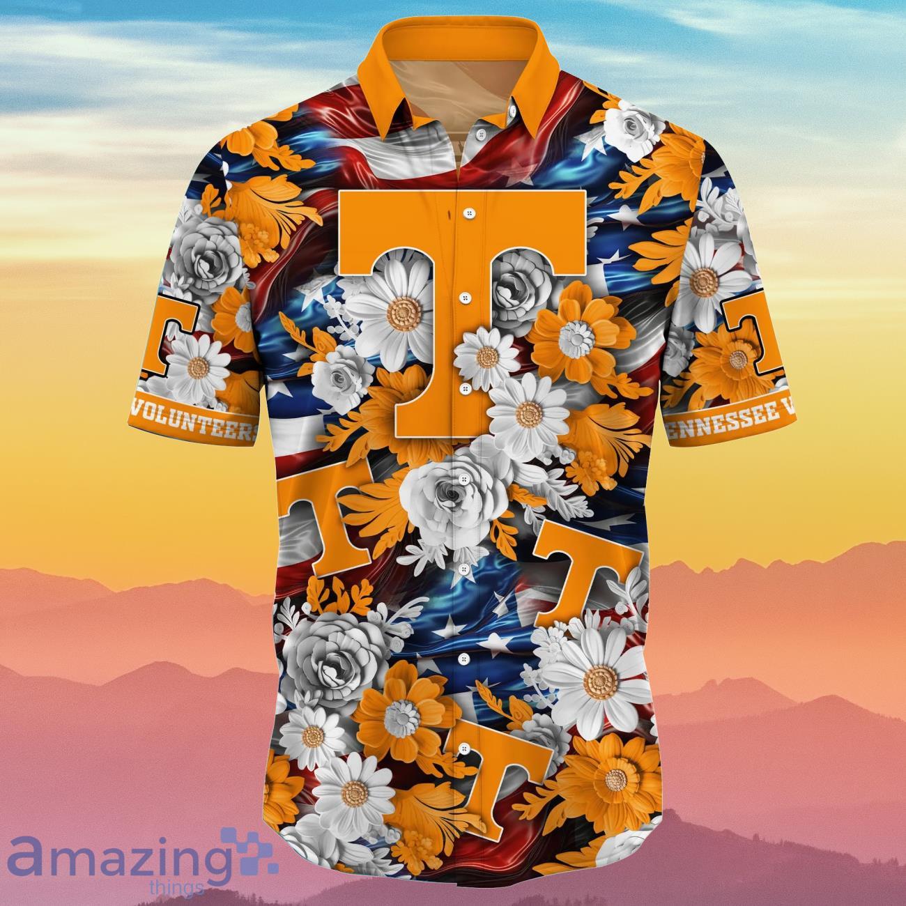 Tennessee Volunteers NCAA2 Hawaiian Shirt 4th Of July Independence Day Special Gift For Men And Women Fans Product Photo 2