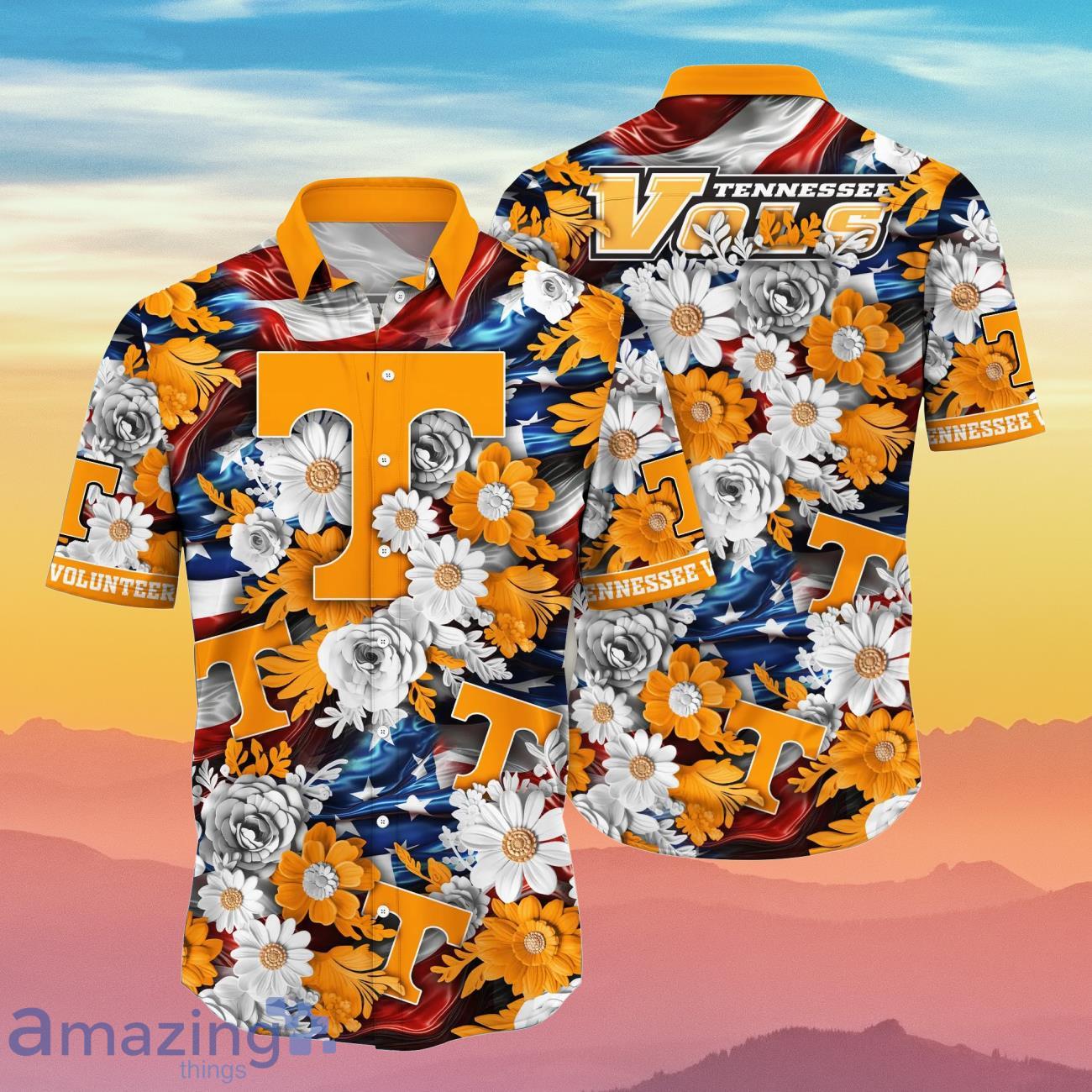 Tennessee Volunteers NCAA2 Hawaiian Shirt 4th Of July Independence Day Special Gift For Men And Women Fans Product Photo 1