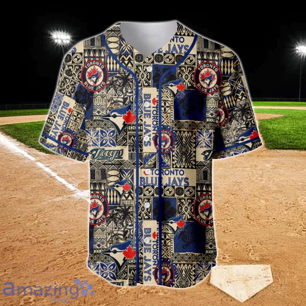 Toronto Blue Jays - Major League Baseball AOP Baseball Jersey Best Gift For Real Fans Product Photo 2