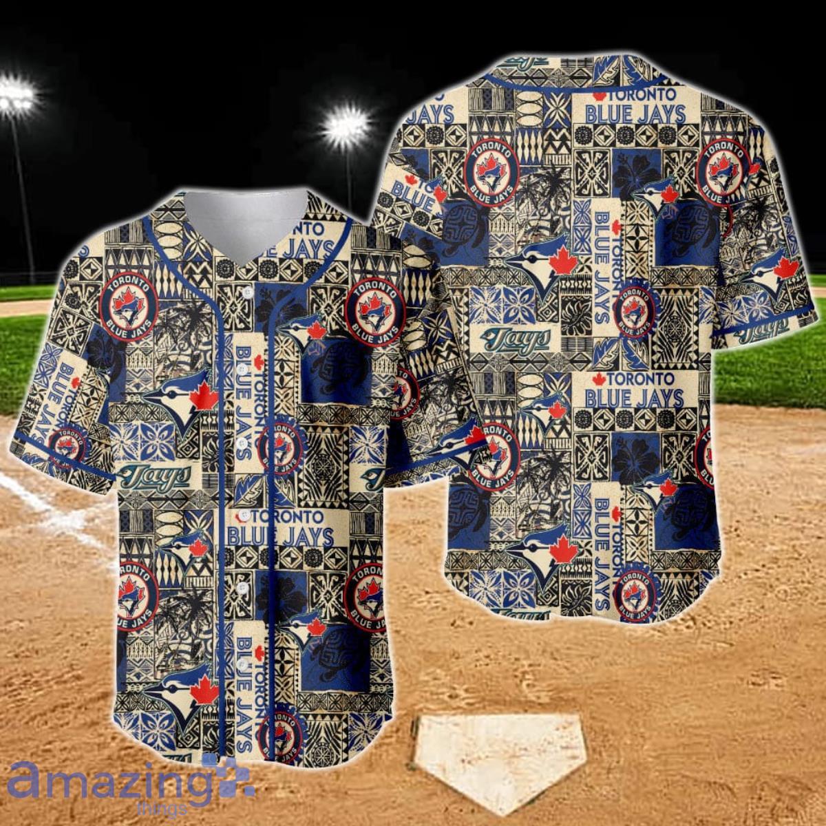 Toronto Blue Jays - Major League Baseball AOP Baseball Jersey Best Gift For Real Fans Product Photo 1