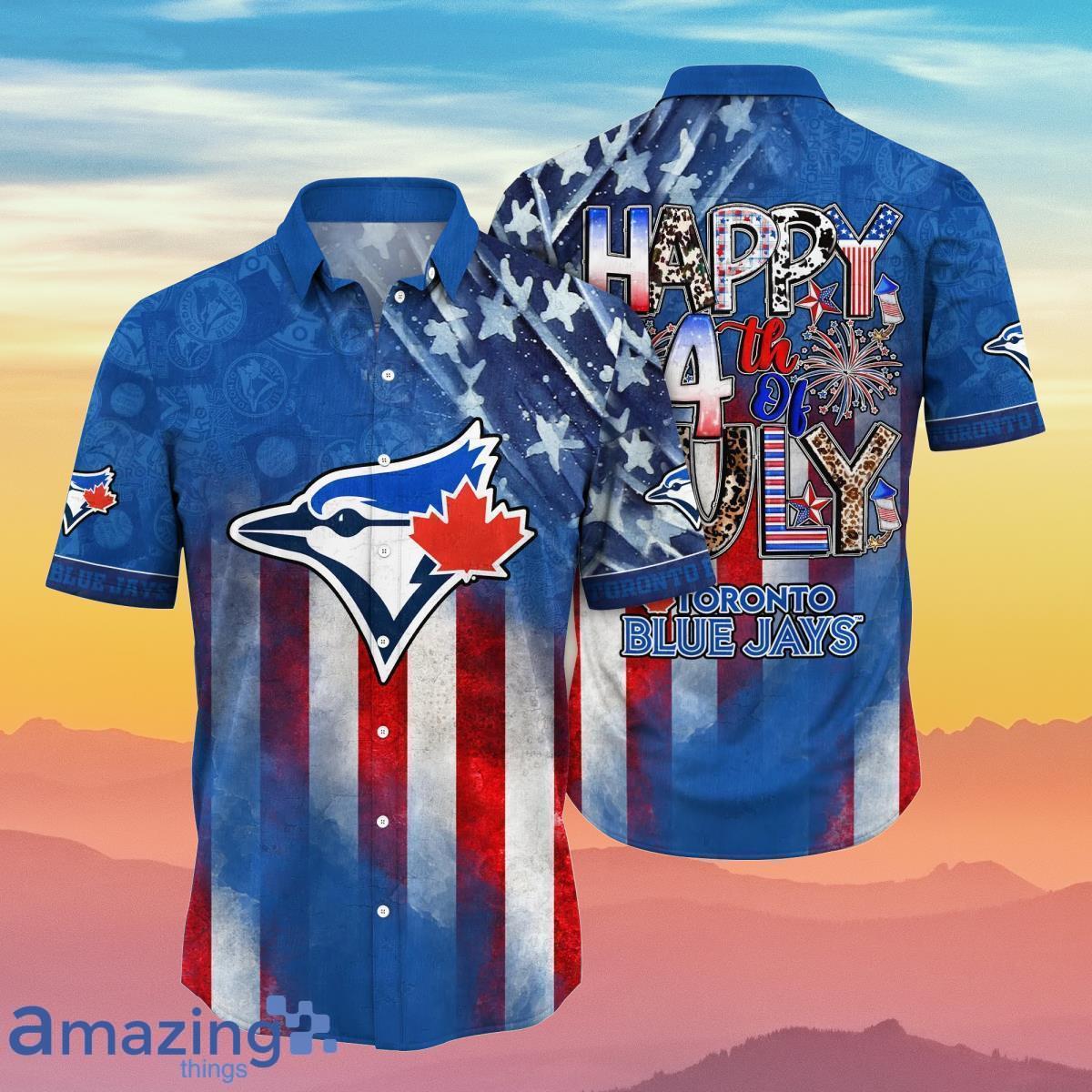 Toronto Blue Jays MLB Hawaiian Shirt 4th Of July Independence Day