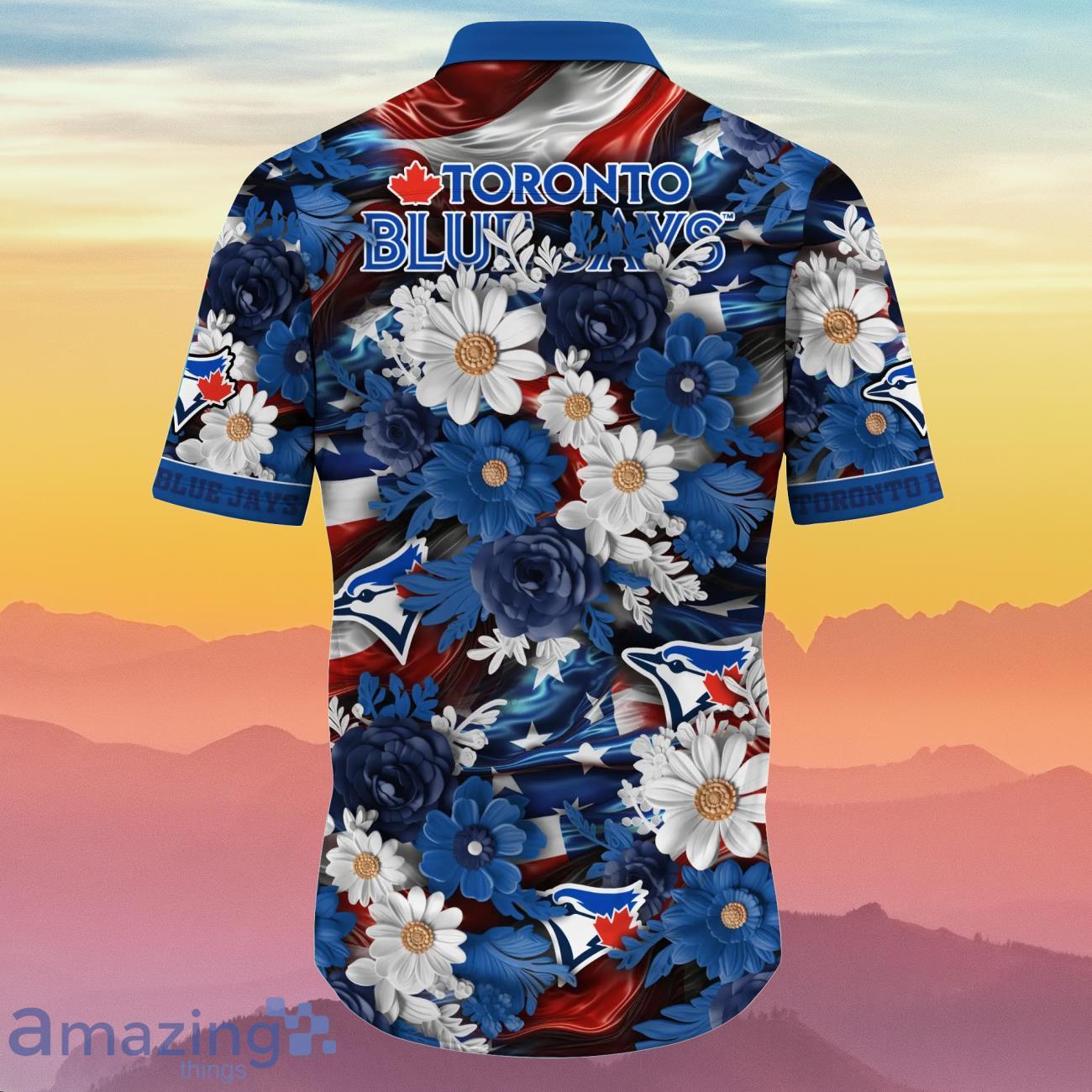 Toronto Blue Jays MLB Hawaiian Shirt 4th Of July Independence Day Special  Gift For Men And Women Fans