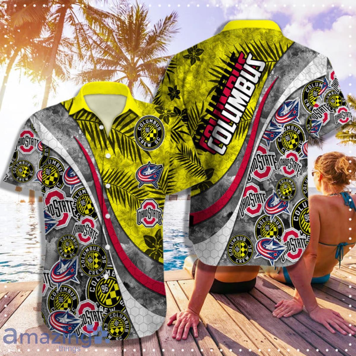 Tropical Columbus Sport Teams Hawaiian Shirt Product Photo 1
