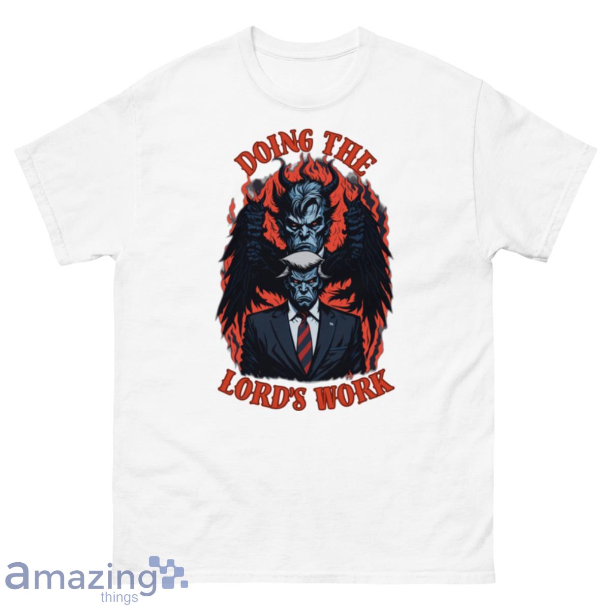 Trump's Lord and saviour T-Shirt - 500 Men’s Classic Tee Gildan