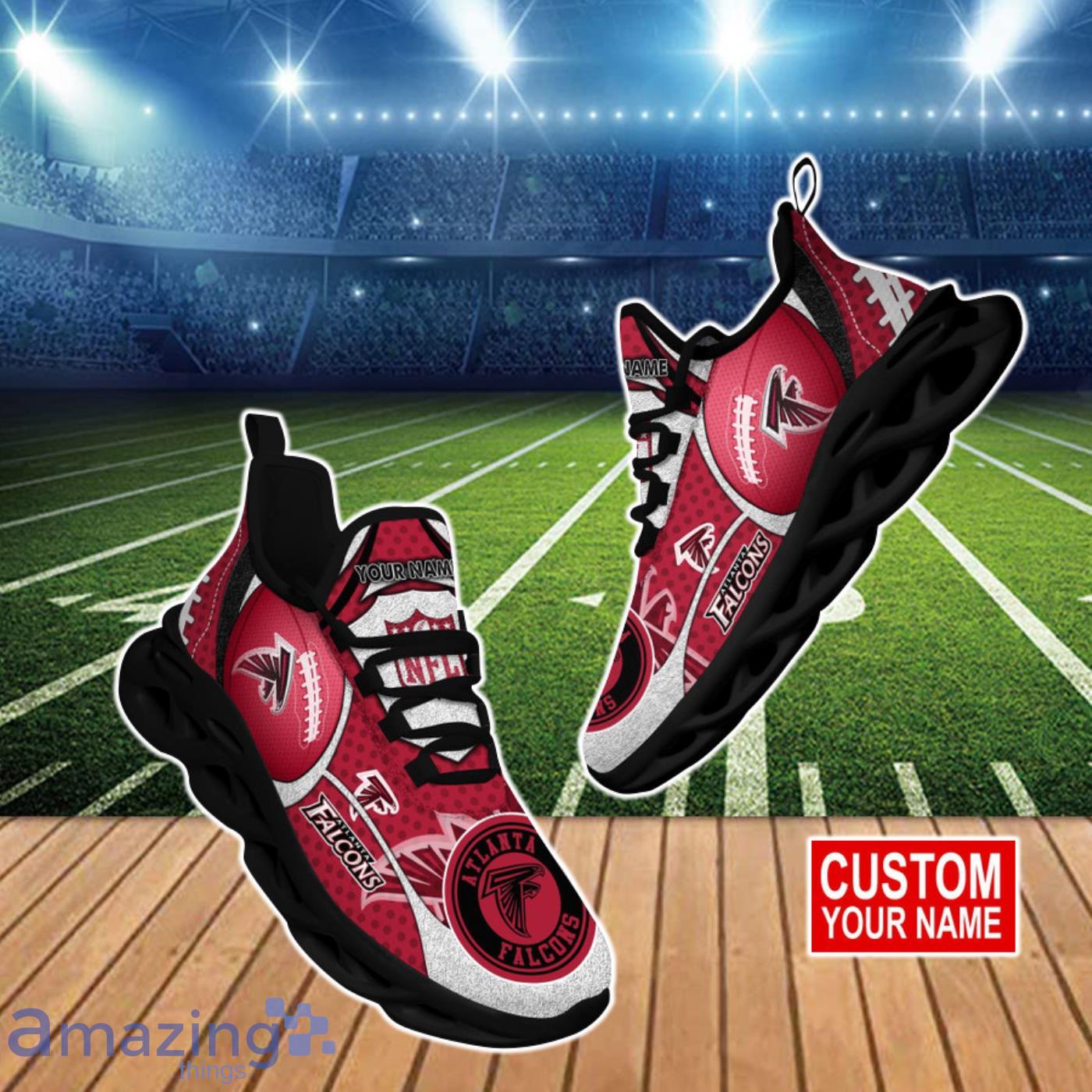 Unique to You Personalized Atlanta Falcons NFL Max Soul Shoes Product Photo 1