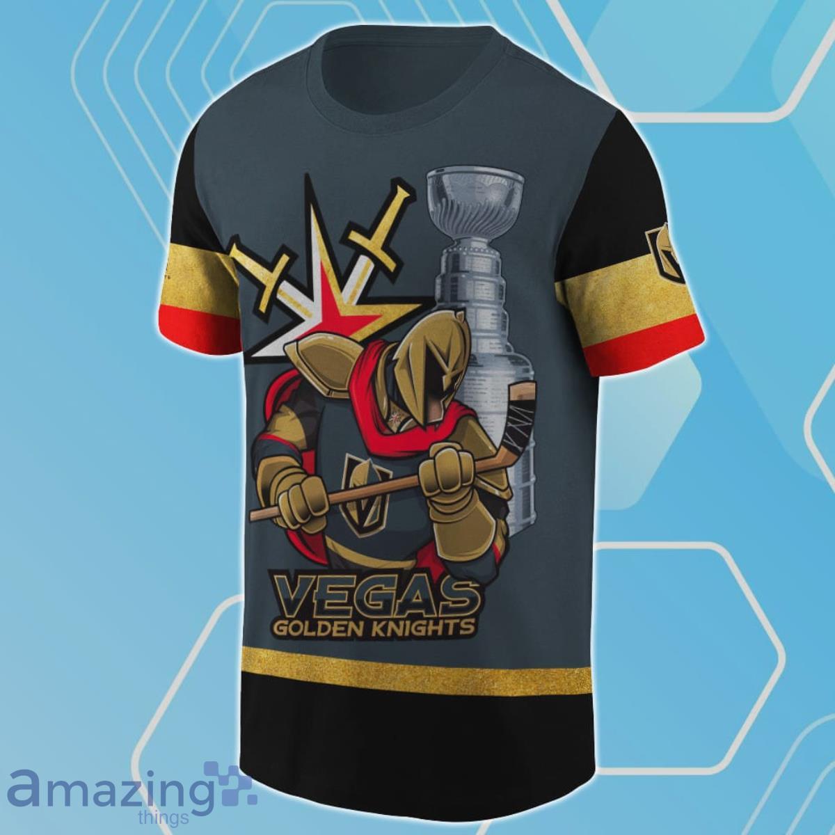 Vegas Golden Knights National Hockey League 2023 AOP Shirt Product Photo 2