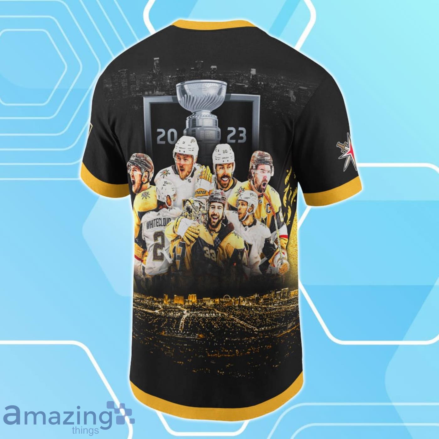 NEW!! Personalized Vegas Golden Hockey Knights Team 2023 3D T