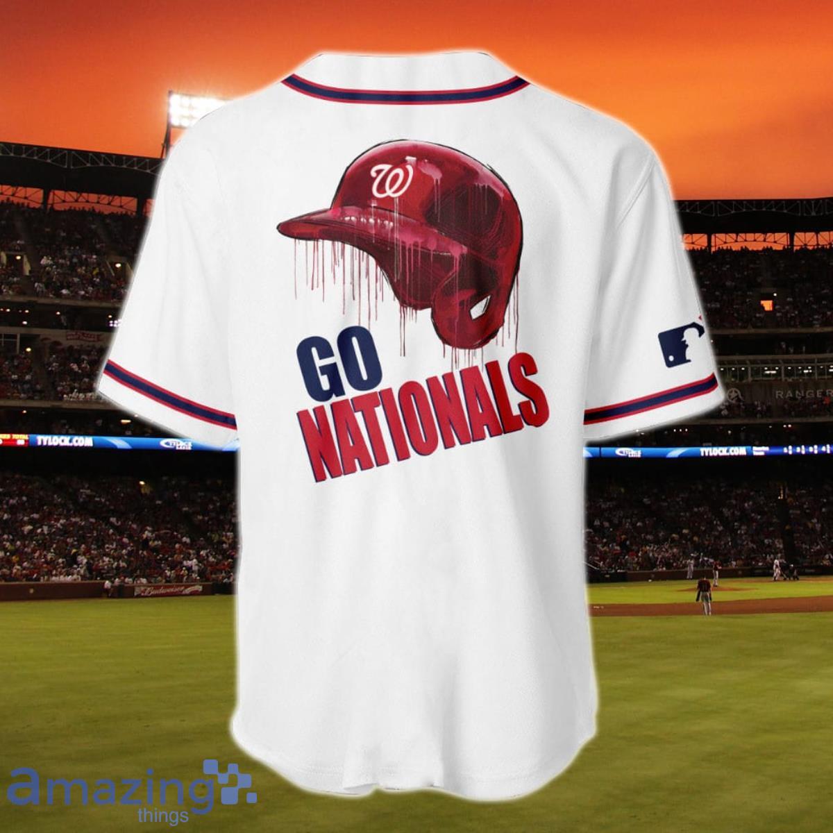 Washington Nationals Major League Baseball Custom Name Baseball